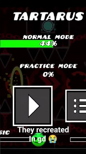 Denni Tartarus #geometrydash #shorts