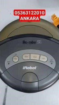İRobot Roomba Robotic Floor Vac SE ömrü biten piller Sertec Nikel Cadmiyum 2000mahpilleriyle değişti