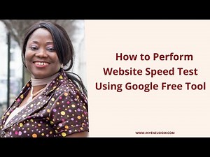 How to perform website speed test using a free tool in five minutes