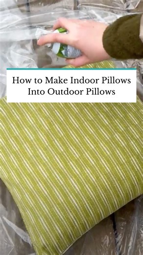 8.4K views · 14 reactions | Turn your favorite indoor pillows into...