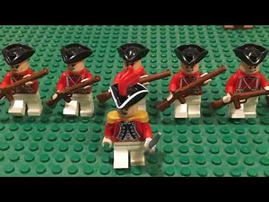 Lego Battle - Continental Army vs British Soldiers