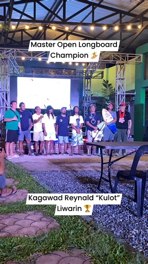 8.9K views · 93 reactions | Master Open Longboard Champion  Kagawad Reynald Kulot Liwarin  #surfingcompetition #surfing #surf #magicleft #reelsvideoシ | Rhico John Agasa | Facebook