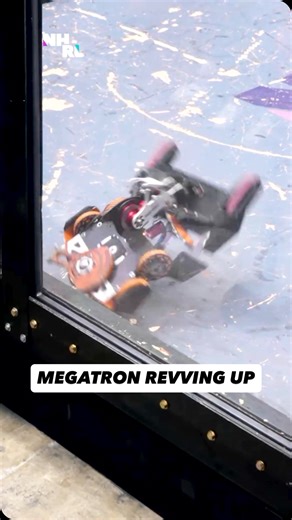 NHRL - Robot fighting league on Instagram: "Megatron’s Weapon Spinning Up Is Nightmare Fuel!"
