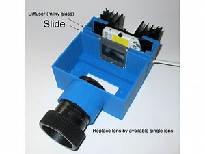 3D Printed Slide Projector #3DThursday #3DPrinting