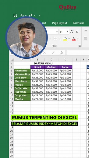 Belajar Rumus Index-Match di Excel untuk Pemula