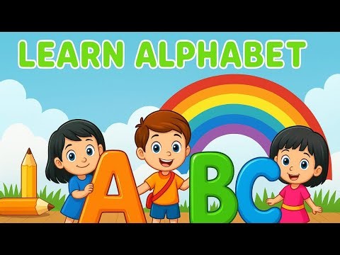 "ABCD rhymes for kids|A to Z animals ,birds & fruits song"