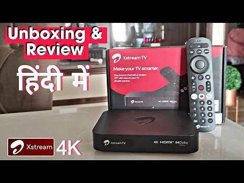 Airtel Xstream 4K Android Set Top Box (3rd Generation) Unboxing and Review | Airtel DTH