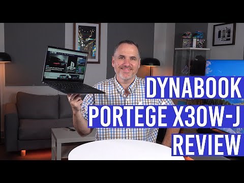 Dynabook Portégé X30W-J Review: Lightweight slick laptop