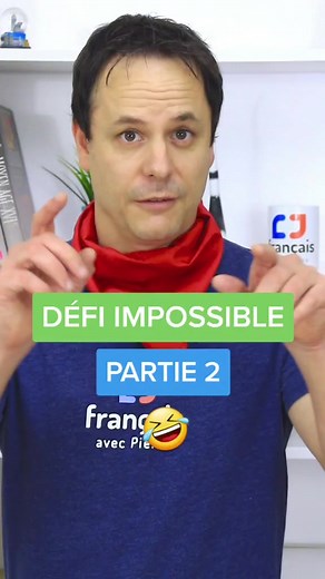 Je regarderai TOUS VOS DUOS ! 🤣 #francaisavecpierre #foryou #challenge #defi #prononciation