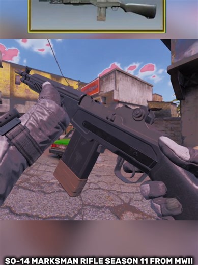 CODM Latest SO-14 Marksman Rifle From Previous Season 11! #cod #callofdutymobile #codm #fyp