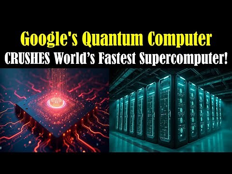 Google's QUANTUM COMPUTER Sycamore Defeats Fastest Supercomputer: 3 Minutes vs 10,000 Years!