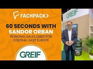 60 seconds at FACHPACK with Greif