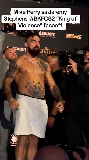 Mike Perry vs Jeremy Stephens #BKFC82 “King of Violence” faceoff with Conor McGregor | JzoSports