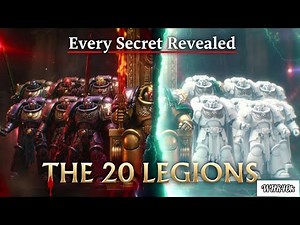 All 20 Space Marine Legions FULL LORE Wahammer 40k Explained (Beginners Guide 2025)