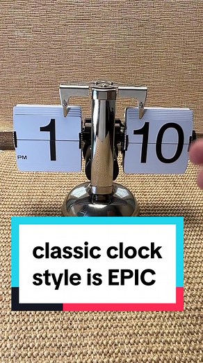 if you want to be the favorite kid or grandkid this is your chance lol #classicclock #flipclock #deskclock #officeclock #clock #tiktokshopcybermonday #tiktokshopblackfriday