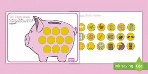 Sh Phonics Piggy Bank Activity