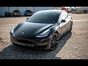 Tesla Model 3 Rear Diffuser & Side Skirt Installation video ( aeroflowdynamics)