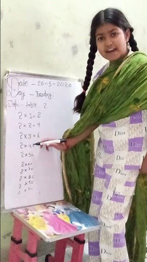 #table of two#part 1#learning #youtube