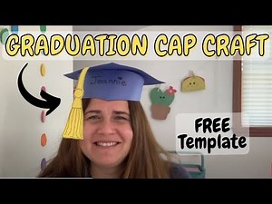 Graduation Cap Template - Free PDF