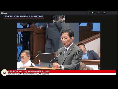 Ping Lacson delivers another privilege speech on corruption in flood control projects