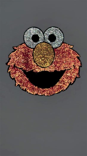 Glitter Coloring with Elmo: A Relaxing Experience