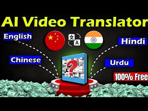 How To Translate any Video into any language | 100% Free Method | Hindi Tutorial