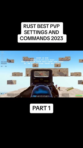 Extendos Best Rust PvP Settings and Commands for Recent Rust 2023 #rust #rusttok #rustshorts #trending