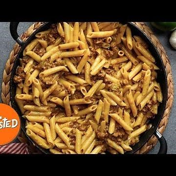 How To Make Sloppy Joe Cheesesteak Pasta | Twisted