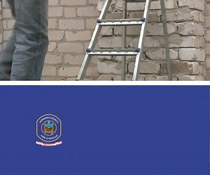 3.5K views · 24 reactions | When using a ladder for home projects, remember to always maintain three points of contact with the ladder. Whether it's one hand and both feet, or both hands and one foot. Standing on the very top step of a ladder is dangerous and should be avoided. | Howard County Department of Fire and Rescue Services | Facebook