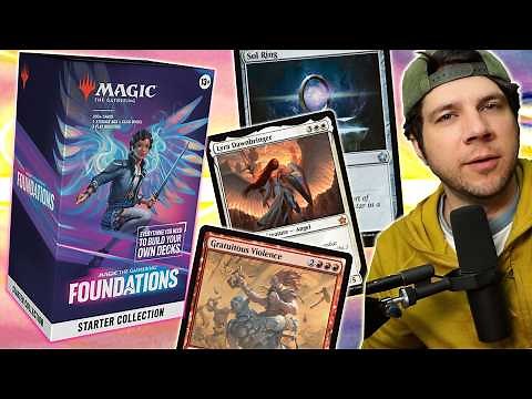 Building a Whole EDH Deck w/ Foundations Starter Collection!