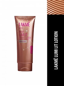 Buy Lakme Lumi Lit Lotion Body Highlighter Strobe Cream With Niacinamide 100g   Bronze -  - Personal Care for Women