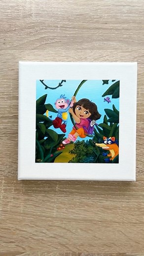 5.5K views · 510 reactions | the part where they paint Map 凉 (️ by: @mayawalkerart ) | Nick Jr. | Facebook