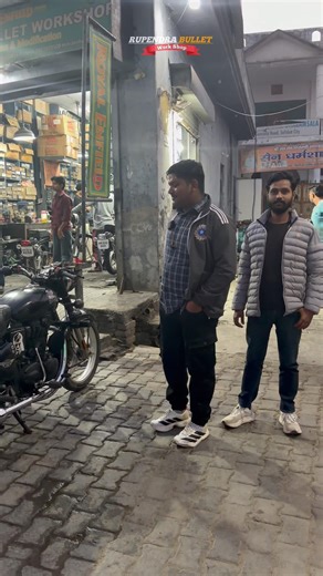 Delhi Najafgarh ￼ Review after work bs6 to bs3 🌟❤️vai bullet #royalenfield #rbwshop #shorts #delhi