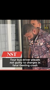 #NSTTV He was charged under Section 41(1) of the Road Transport Act 1987 for causing death due to reckless or dangerous driving and Section 26(1) for driving without a valid licence. READ MORE: https://www.nst.com.my/news/crime-courts/2024/07/1071618/tour-bus-driver-pleads-not-guilty-charges-fatal-genting-crash | NST Online