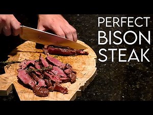 Perfect Bison Sirloin Steak