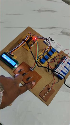 HVS-4986. Auto Power Switching Mains, Solar Inverter or Generator #picmicrocontroller #dcload #lcd