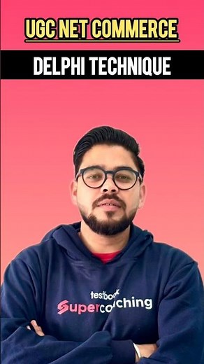 Delphi Technique #ugcnet2025 #commercejrf #commerce shubham