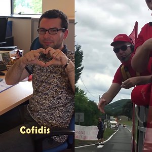 179K views · 169 reactions | Jérôme est contrôleur de gestion chez Cofidis et caravanier sur le tour  Le préjugé de son métier selon lui ? « Nous avons un portefeuille à la place du cœur » mais Jérôme a bel et bien un ❤️ ! | Cofidis | Facebook
