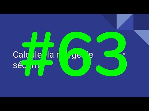#63 Calculer la marge de sécurité