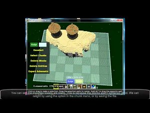 MCEdit tutorialz: chunk control and import/export