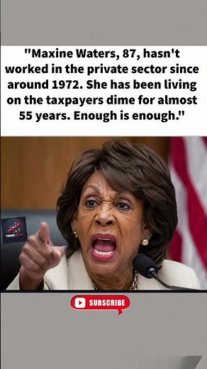 Maxine Waters' Decades in Public Office Spark Fresh Debate#Congress #USPolitics #Politics