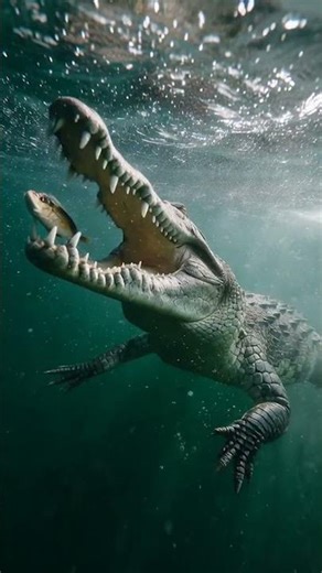 The Deadliest River Predator | Nile Crocodile Attack Explained 🐊#shortvideo#viralvideo#trendingshort