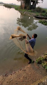 24K views · 56 reactions | Net fishing in canal gate 2025 | Village 74 | Facebook