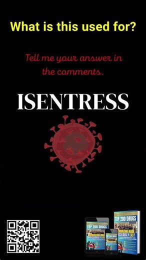 Top 200 Drugs: Isentress & its Uses, Benefits & Details! #shorts