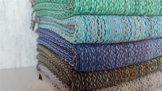 Organic Cotton Turkish Towel: Bohemian Multi-colored Bath & Beach Towel - Etsy