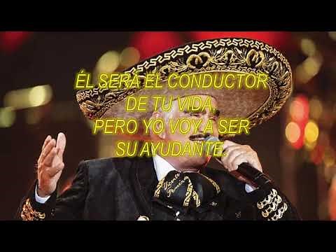 (Letra) El ayudante - Vicente Fernández