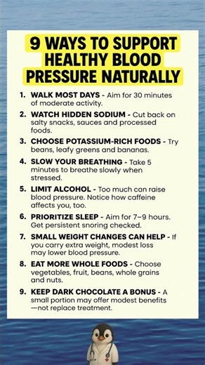 9 Natural Ways to Support Healthy Blood Pressure | Simple Daily Habits