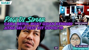 Kebelakangan ini ramai antara kita yang buat test kit sendiri dapat keputusan yang berbeza bila gunakan jenama atau jenis yang berbeza. Doktor ni terangkan cara betul buat self test kit Covid-19 | SINAR