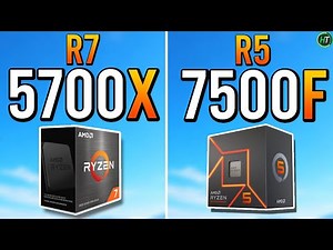 R7 5700X vs R5 7500F - Performance Difference?!