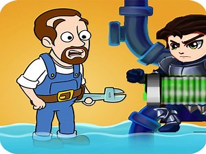 Play Plumber Water Pipes Hero Pipe Rescue: Water Puzzle | Free Online  Games. KidzSearch.com